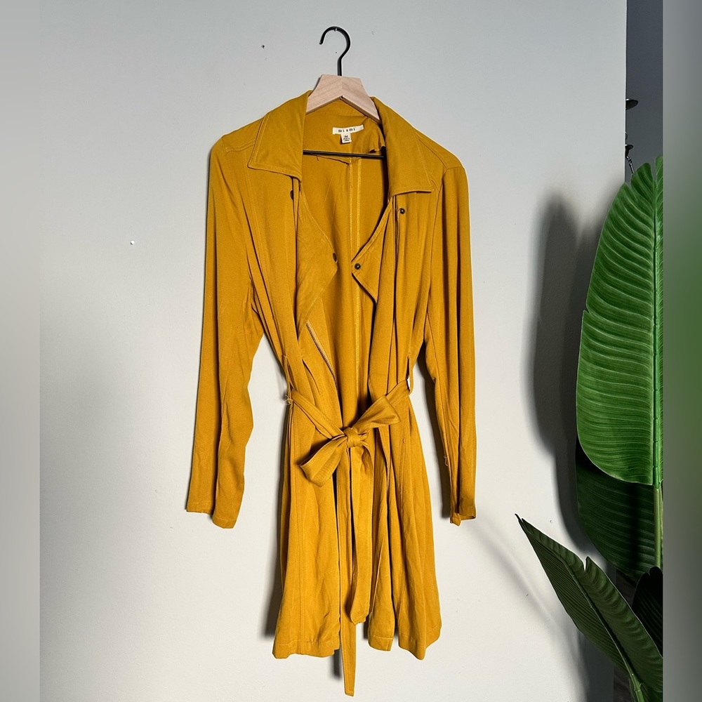 Francesca’s Mustard Yellow Coat